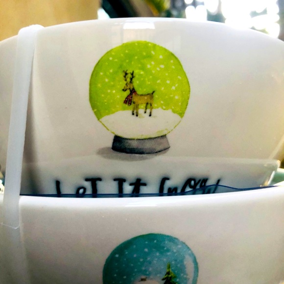 SNOWGLOBE Rae Dunn Bowls - Picture 3 of 4